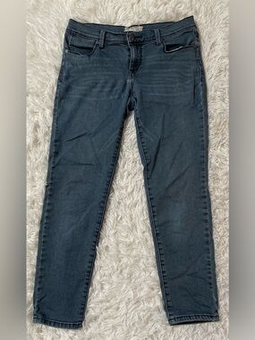 Free People Y2K Grunge Punk Boho Emo Ankle Skinny Stretch Jeans Cropped 28x25 FP